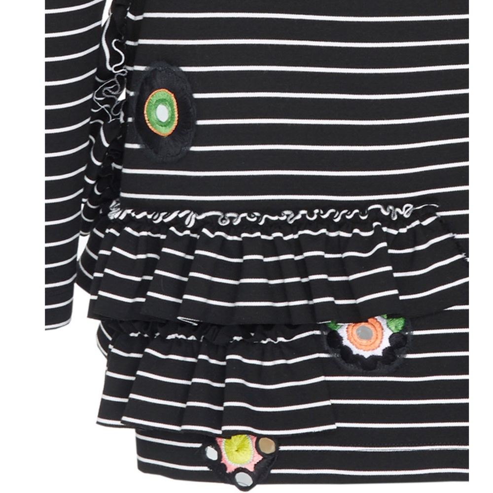 New Cynthia Rowley Luna knit striped mini dress S - Picture 3 of 8
